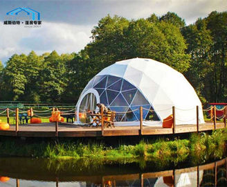 結婚のでき事のためのイグルーのドームのテントのオックスフォードの黒い防水生地