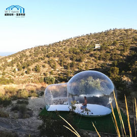 フレームのない軽量の測地線ドームのテント/屋外の明確な泡テント