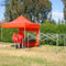 多彩な即刻の折るテントPU上塗を施してあるオックスフォードの防水生地