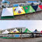 6 x 6mの多彩なばねの上の玄関ひさしの広告の印刷の屋根カバー